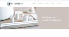 Desktop Screenshot of mstechnology.com